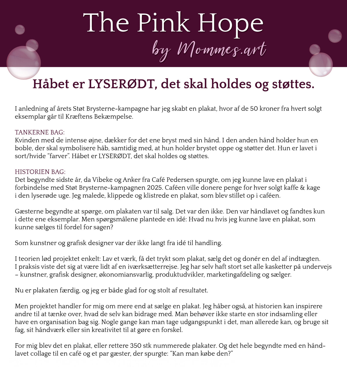 The Pink Hope