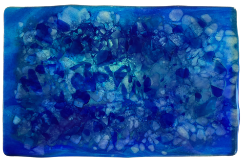 Blå Glas 1